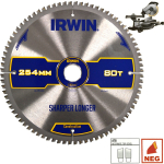 Puidust ketassaag Irwin ATB/N, 216 mm x 30 mm