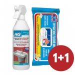 Hooldusvahend, p&otilde;randapesu/vannitoa puhastamiseks HG Scale away+ Blue wonder, 0.5 l, 20 tk