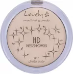 Kompaktne pulber Lovely HD Pressed, transparent v., 10 g