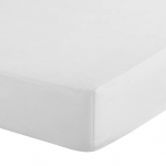 Voodilina Design 91 Soft, valge v., 140 x 200 cm, kummiga