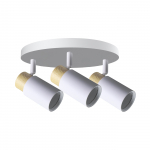 Valgusti lagi Candellux Lighting Claro, GU10, 3 x 15 W, valge v.