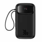 Akupank Baseus QPow 2, 20000 mAh, 30 W, must v.