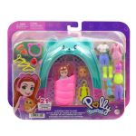 M&auml;ngukujuke Mattel Polly Pocket Glamping Tent JCC31, 21 tk, mitmev&auml;rviline