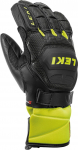 Jalgrattakindad lastele Leki WX Race Flex Jr 7, must/kollane, 7