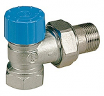 Ventiil Giacomini, nurk/termostaat-, 1/2 tolli - v&auml;liskeere, 1/2 tolli - sisekeere