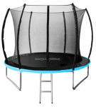 Batuut Spokey Bounce 945577, 244 cm, turvav&otilde;rguga, redeliga