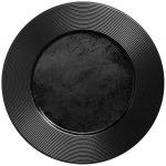 Taldrik prae RAK Edge, &Oslash; 27 cm, must v.