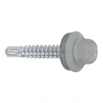 Isekeermestavad kruvid Klimas WF, RAL9006, 4.8 mm x 19 mm, 250 tk