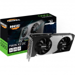 Videokaart Inno3D GeForce RTX 5060 Twin X2 OC, 8 GB, GDDR7