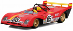 M&auml;nguasja v&otilde;idus&otilde;iduauto Bburago Ferrari 312 P 1972 18-36302, 1:43, punane v.