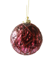 J&otilde;ulupuu ehe Christmas Touch EBO440660, punane v., 8 cm, klaas
