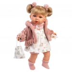 Nukk - v&auml;ikelaps aksessuaaridega Llorens Alexandra 42408, 42 cm, valge