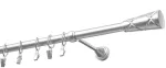 Kardinapuu Olimp Genua, 400 cm, &Oslash; 19 mm, matt kroom v.