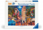 Pusle Ravensburger Evening In Pisa, 36 cm x 49 cm, 500 tk, mitmev&auml;rviline