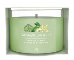 K&uuml;&uuml;nal, l&otilde;hna Yankee Candle Mini Vanilla Lime, 7 - 10 h, 37 g, Roheline