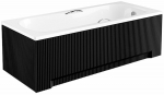 Vann, sisseehitatav Besco Aria Plus, 140 cm x 70 cm x 53.5 cm, ristk&uuml;lik, must