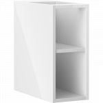 Kapiraam, koos riiuliga Mexen Box-A, 44.2 cm x 20 cm, 47 cm, valge v.