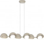 Valgusti rippuv Emibig Boom 6, G9, 6 x 8 W, beež v.