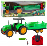 Rc-traktor Lean Toys Farmer, roheline v.