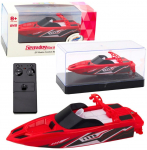 Rc paat Lean Toys Seawing Racing, valge v./punane v.