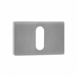 Ukse lukuaugu kate Kuchinox LP1_0M1A, matt kroom, 4 cm x 3.5 cm