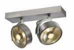 Valgusti lagi ja seinad SLV Kalu 147316, GU10, 2 x 75 W, alumiinium v.