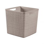 Korv, esemete hoidmiseks Curver Jute, 1.7 l, beež v., 28 x 28 x 27 cm