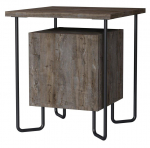 &Ouml;&ouml;kapp Kalune Design Acres 776HMS3425, tumepruun v., 45 cm x 40 cm x 40 cm (kahjustatud pakend)
