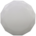 Valgusti lagi ja seinad Besk Diamond Star, LED, 3000 &deg;K, 1 x 36 W, valge v., 37.7 x 37.7 cm