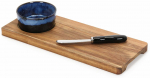 Serveerimiskomplekt Excellent Houseware 95188, 30 cm x 1.2 cm, 12 cm, 3 tk, Sinine v./Pruun v.