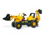 Pedaaltraktor Rolly Toys JCB, kollane v.