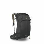 Matkaseljakott Osprey Stratos 24, must v., 24 l