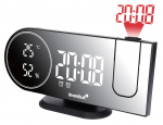 Kahjustatud pakendiga toode. Kvartslauakell Levenhuk Wezzer Tick H50, must v., 19 cm x 9 cm