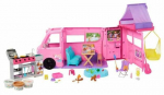 Kahjustatud pakendiga toode. Nukule m&otilde;eldud auto Mattel Barbie Dream Camper, roosa v.