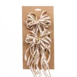 J&otilde;ulupuu ehe Christmas Touch Tinsel, valge v., kiud, 2 tk