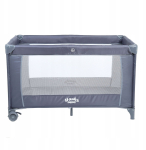 Reisivoodi Hanks Kids Simple 126 x 73 cm, tumehall v.