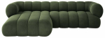 Nurgadiivan Cosmopolitan Design Koge Vogue 11, roheline v., vasak, 165 x 270 cm x 70 cm
