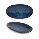 Taldrik serveerimine Homla Casper, 29.5 cm x 16 cm, sinine v.