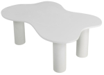 Kohvilaud Kalune Design Bloom, valge v., 110 cm x 70 cm x 40 cm