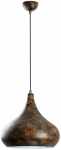 Valgusti rippuv Opviq Sağlam 3774-Retro 795LMG1219, E27, 1 x 40 W, pronks v. / pronks v., 30 x 28 cm