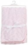 Pleed BabyDan Double Fleece 6354-40, roosa, 75 cm x 100 cm