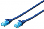 Juhe Digitus CAT 5e UTP RJ-45 8P8C, RJ-45 8P8C, 3 m, sinine