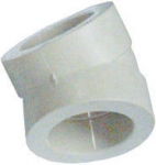 Torup&otilde;lv F-Plast, 45 &deg;, 50 mm, plastik