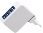 Telefoni laadija Omega, USB/AC/DC