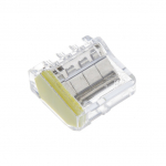 Klemm Pawbol E.4182K-5, 4 x 2.5 mm&sup2;, l&auml;bipaistev v./kollane v., 5 tk