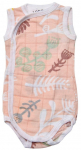 Beebiriided, klassikaline, lastele Lodger Botanimal Botanimal Sleeveless Bodysuit Plush, roosa, 68 cm