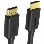 Juhe Unitek Y-C138M HDMI HDMI, HDMI, 2 m, must v.