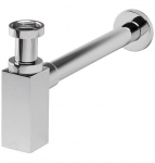 Sifoon vannitoavalamu jaoks Ferro Quadro S280, 180 mm, 50 mm, kroom