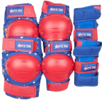 Kehakaitsmed SFR Star Triple, L, sinine/punane