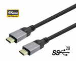 Kaabel Vivolink Pro PROUSBCMM1 USB Type-C, USB Type-C, 5 m, must v.